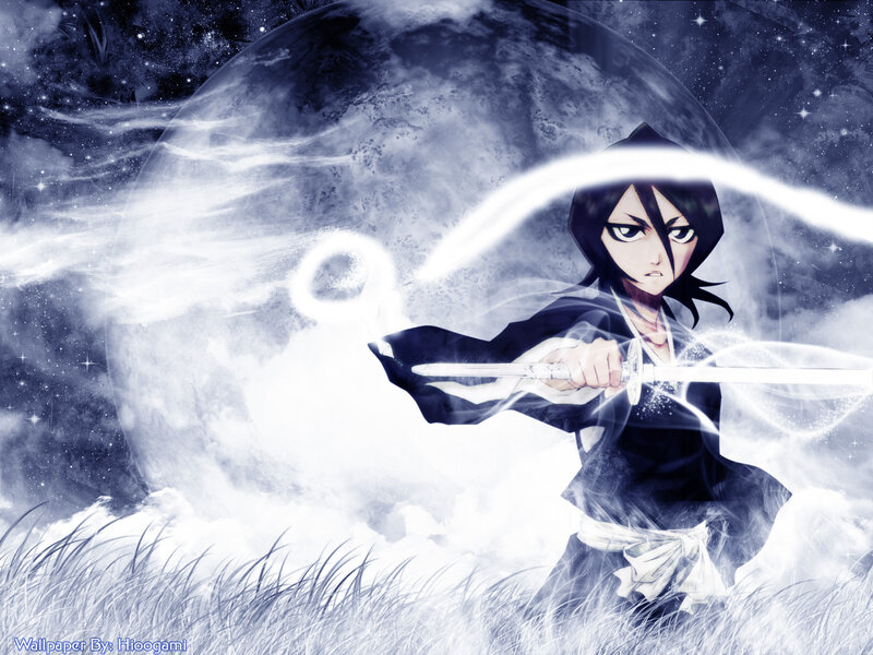 anime warrior with sword