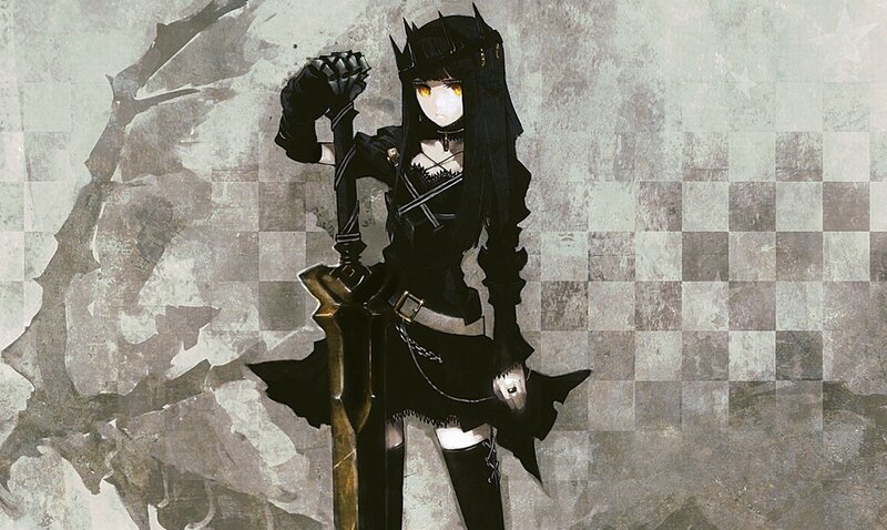anime warrior with sword