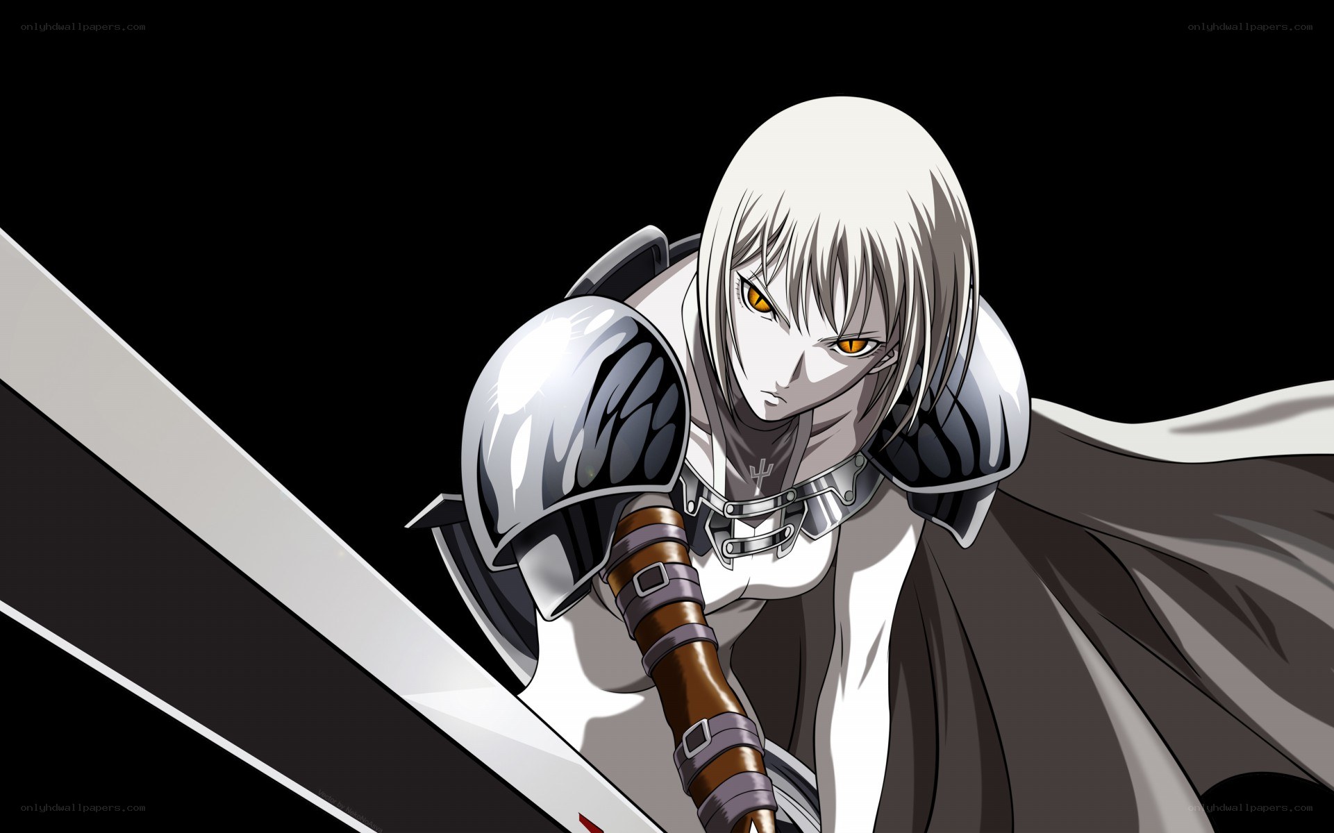 anime warrior with sword