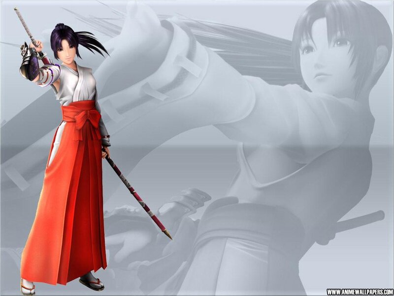 anime warrior with sword