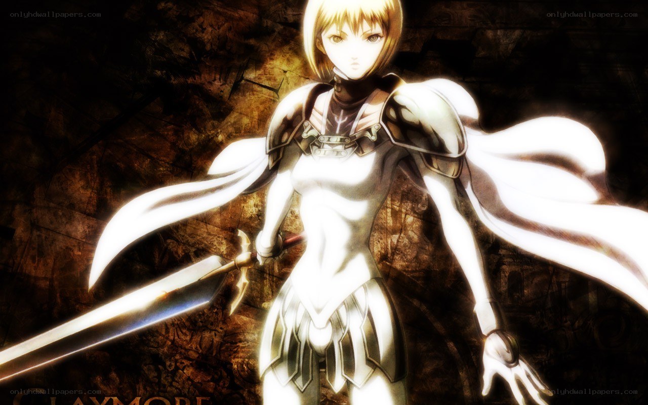anime warrior with sword