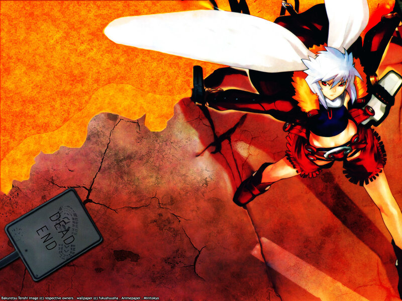Anime warrior with sword