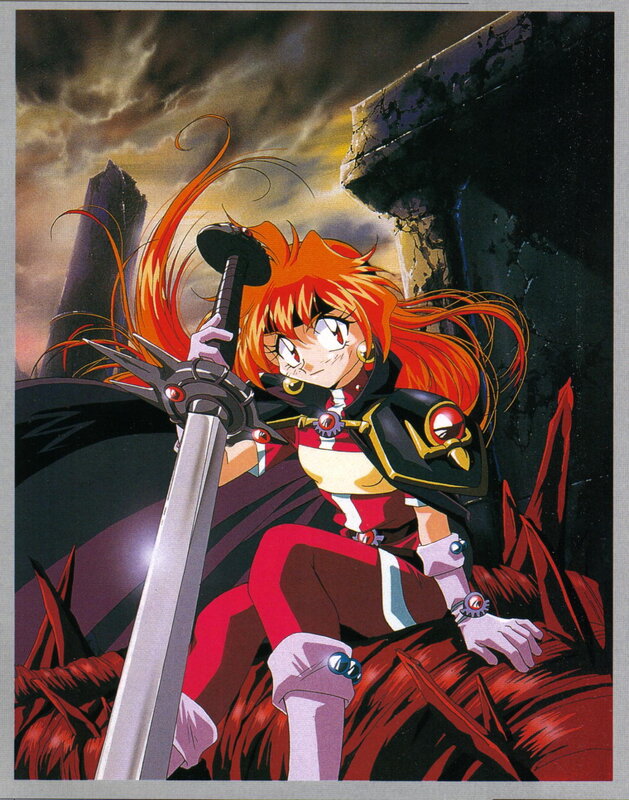 anime warrior with sword