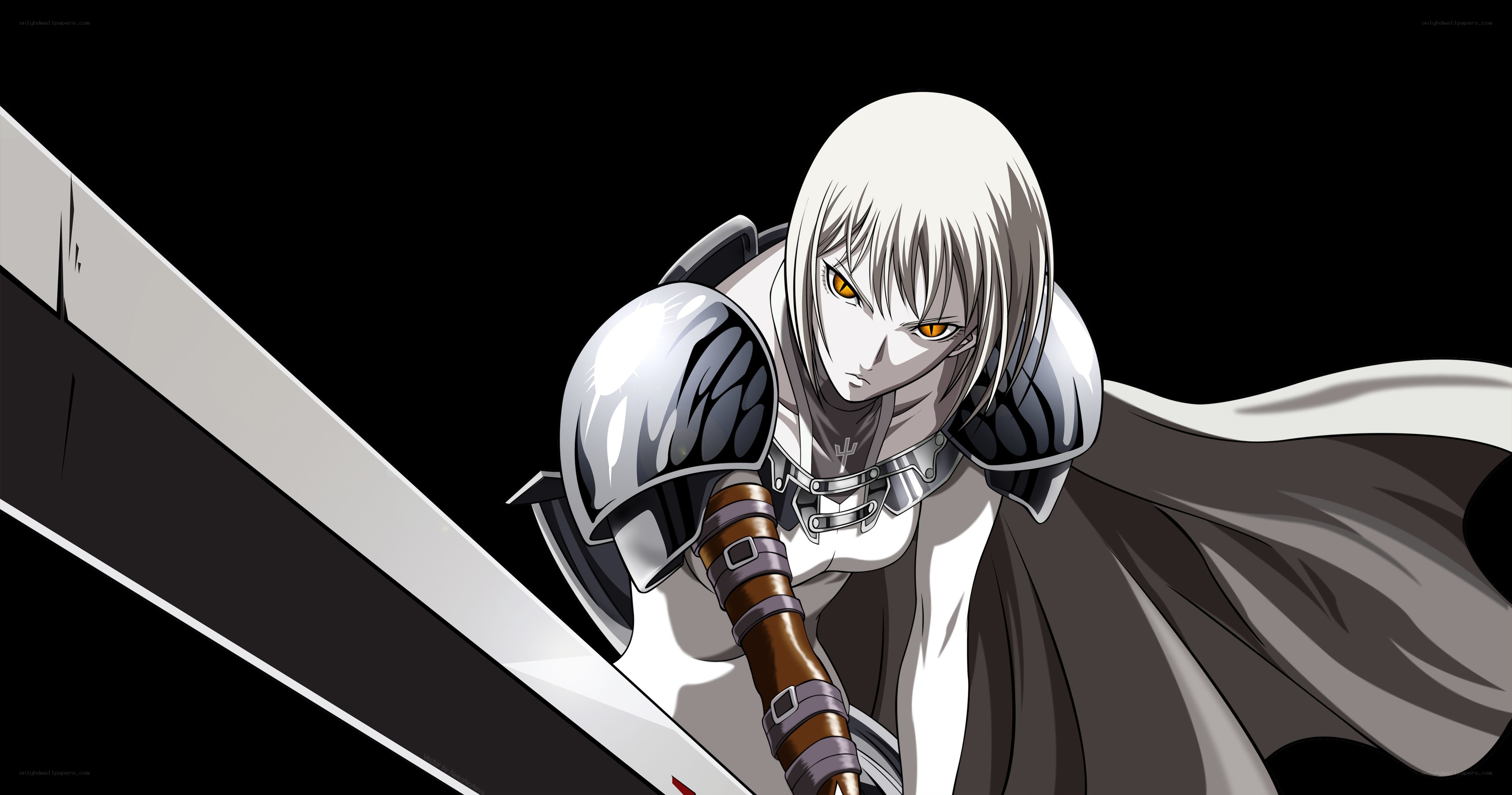 anime warrior with sword