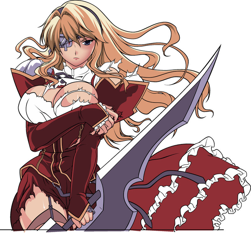 anime warrior with sword