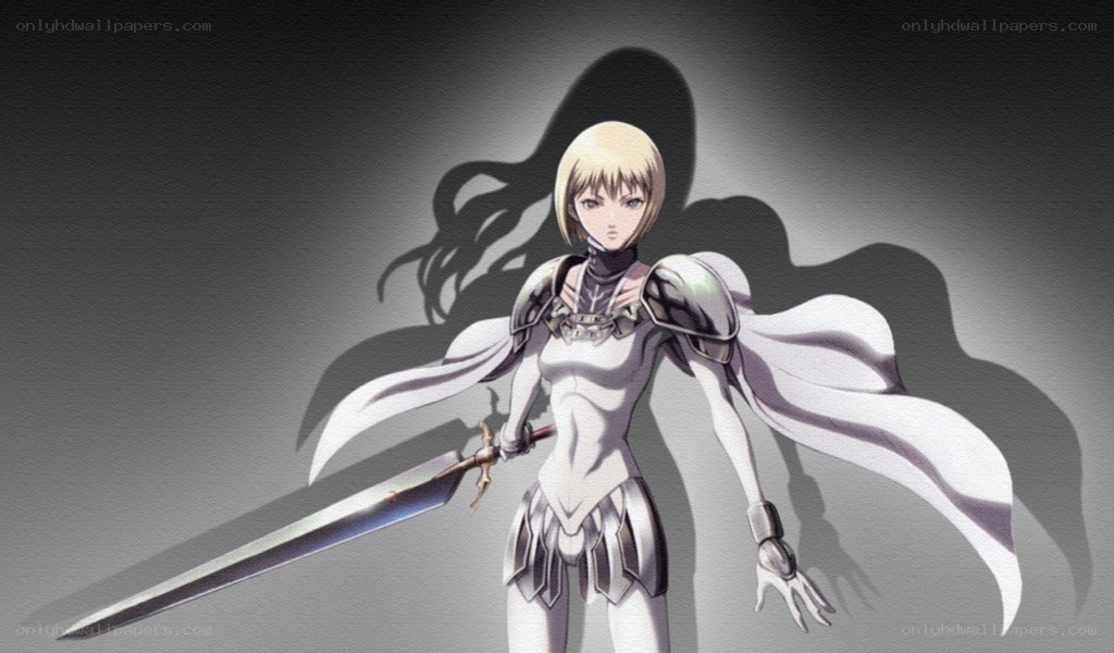 anime warrior with sword