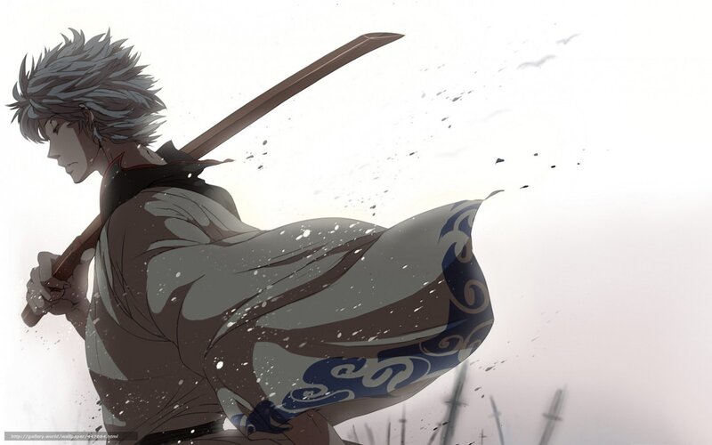 Anime Warrior with Sword — White, Dramatic, Cloak
