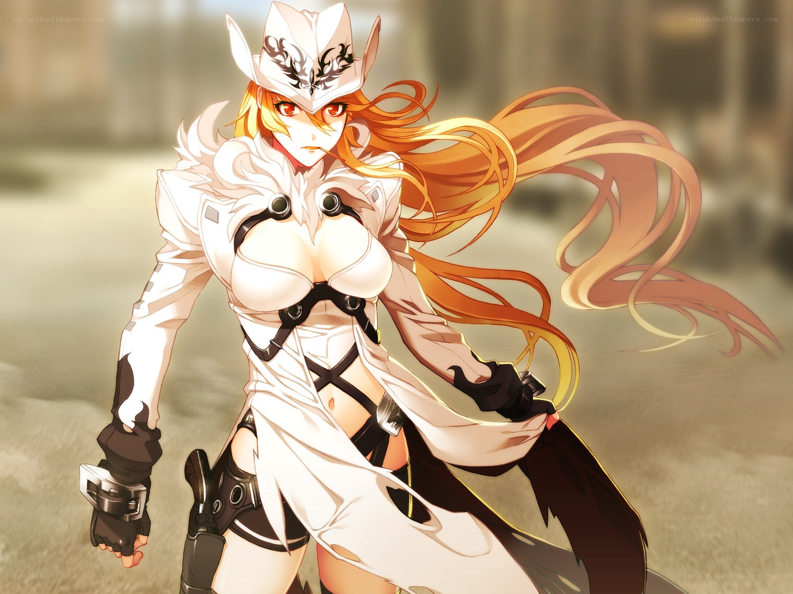 anime warrior woman