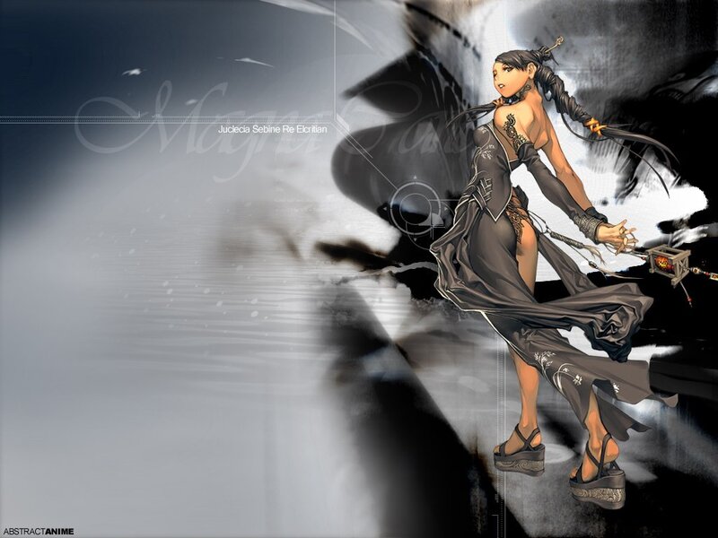 anime warrior woman character
