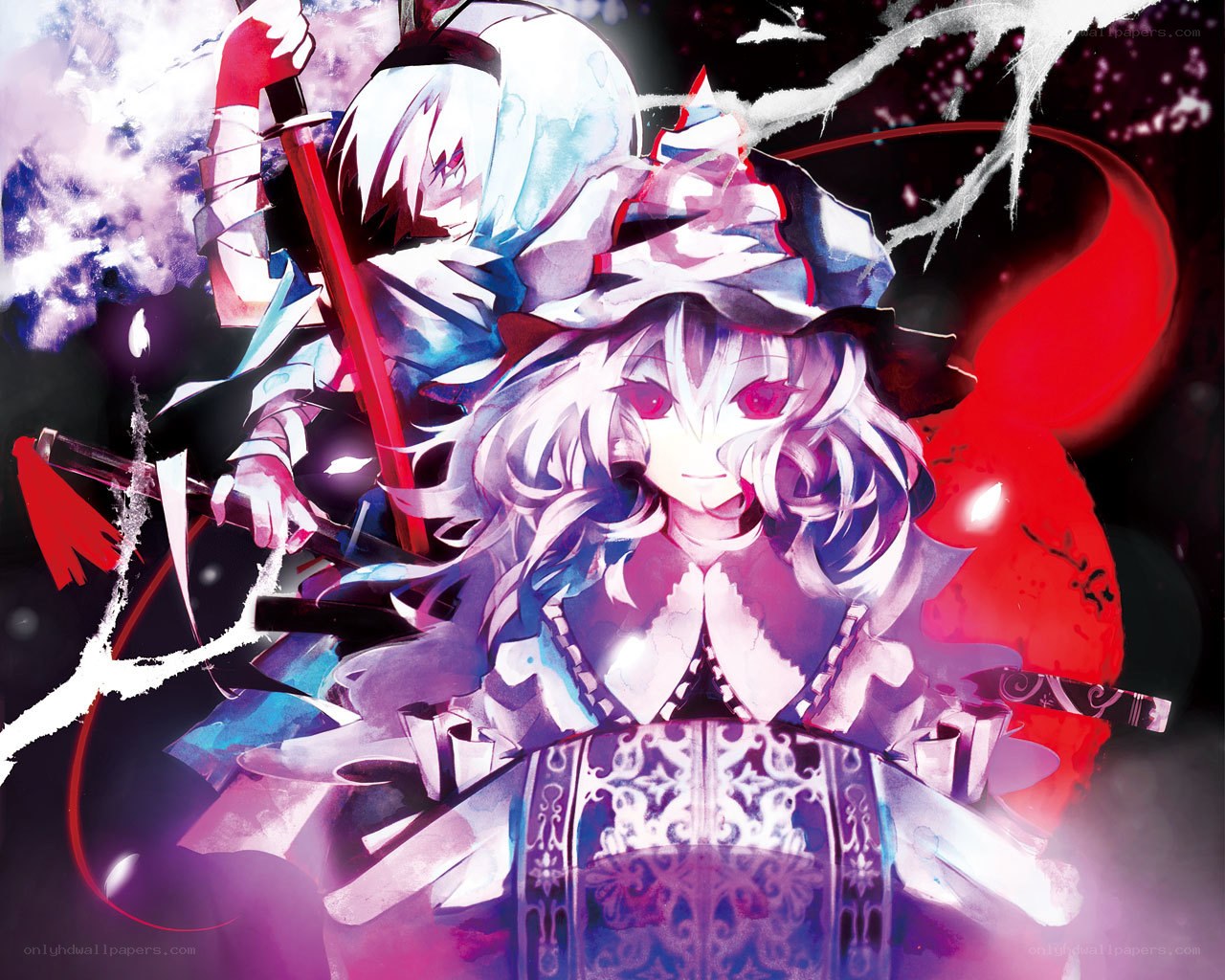 anime warriors in battle