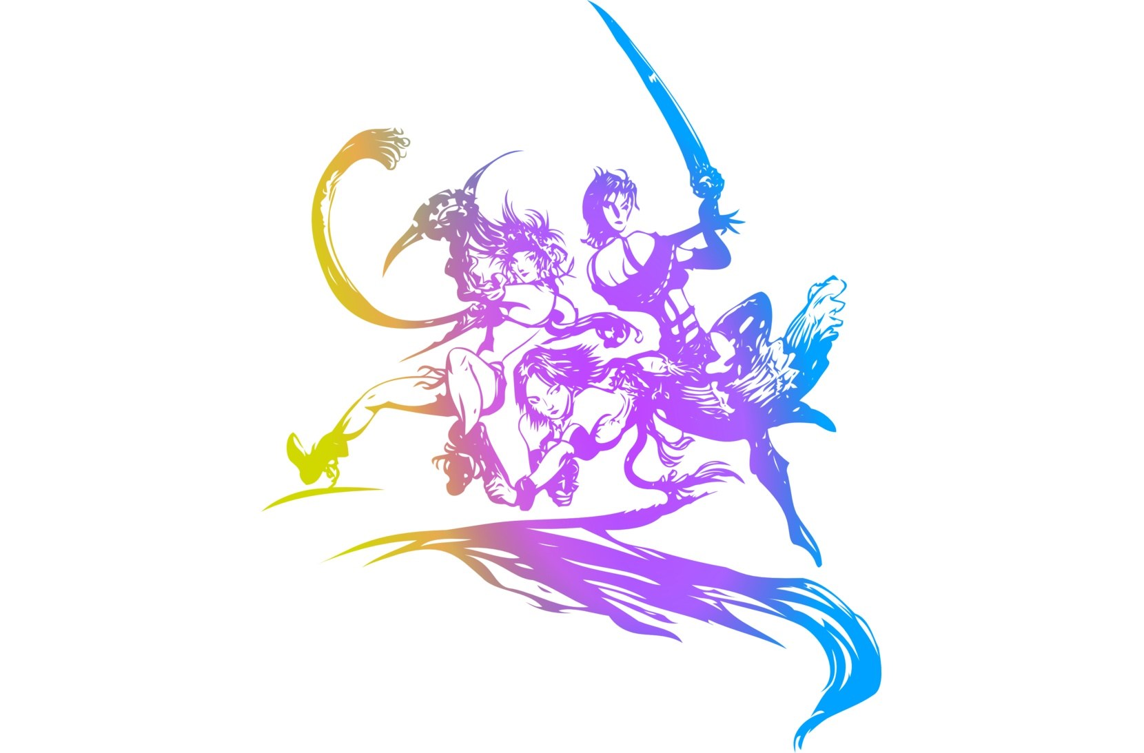 anime warriors in motion
