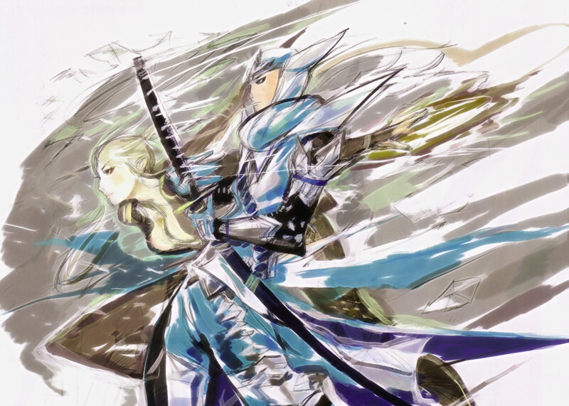 anime warriors in motion