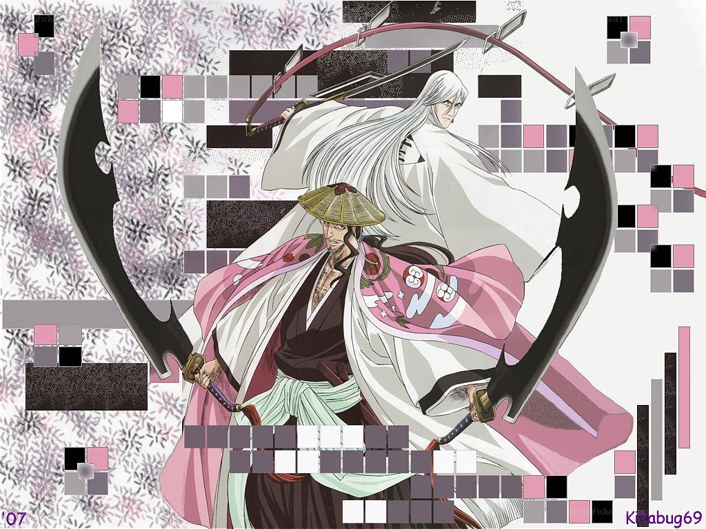 anime warriors with swords