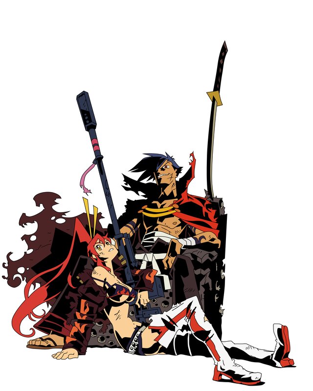 anime warriors with weapons