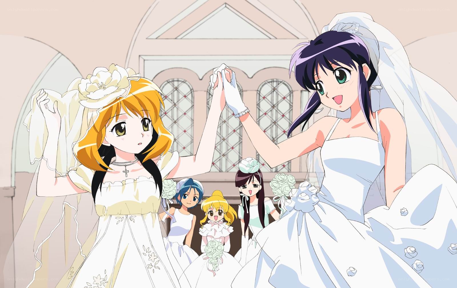 anime wedding celebration