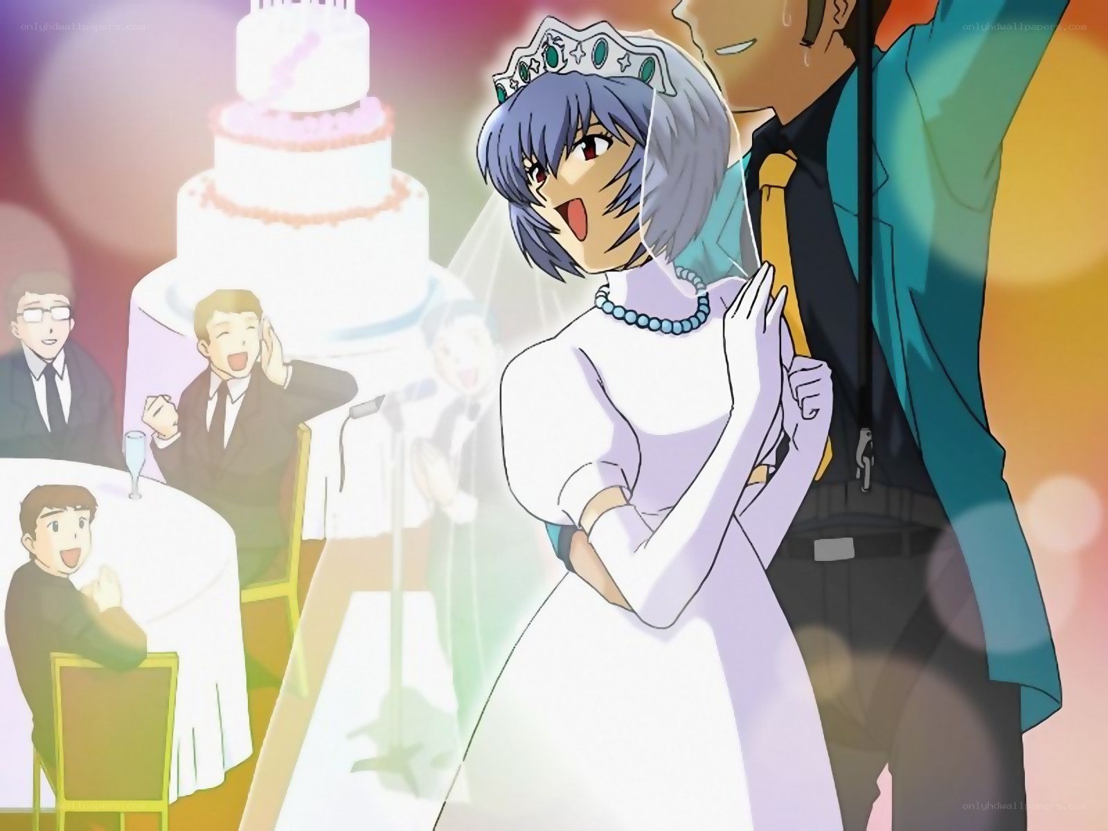 anime wedding celebration