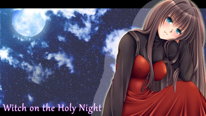 Anime Witch at Night — Blue