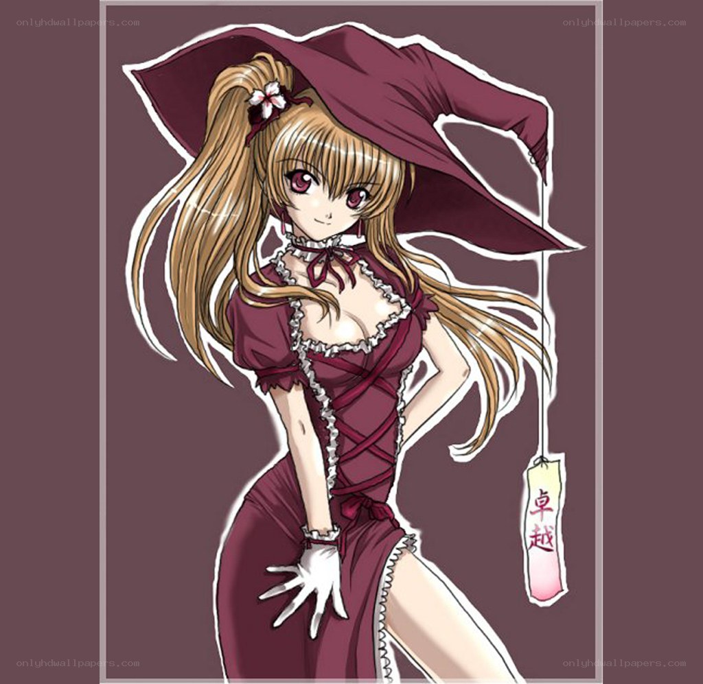 anime witch character