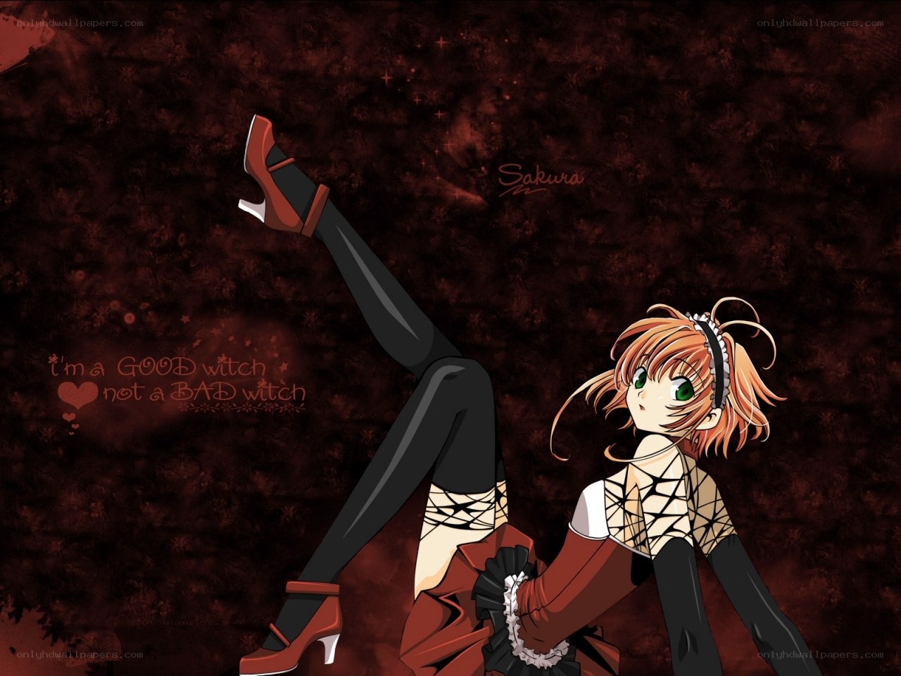 anime witch character art