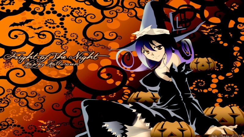 Anime Witch Character — Orange