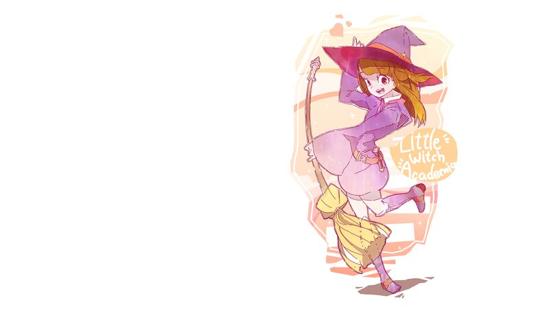 Anime Witch Character — Purple, Playful, Digital Art