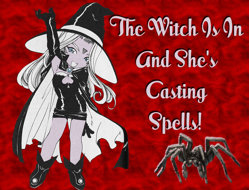 Anime Witch Character — Red