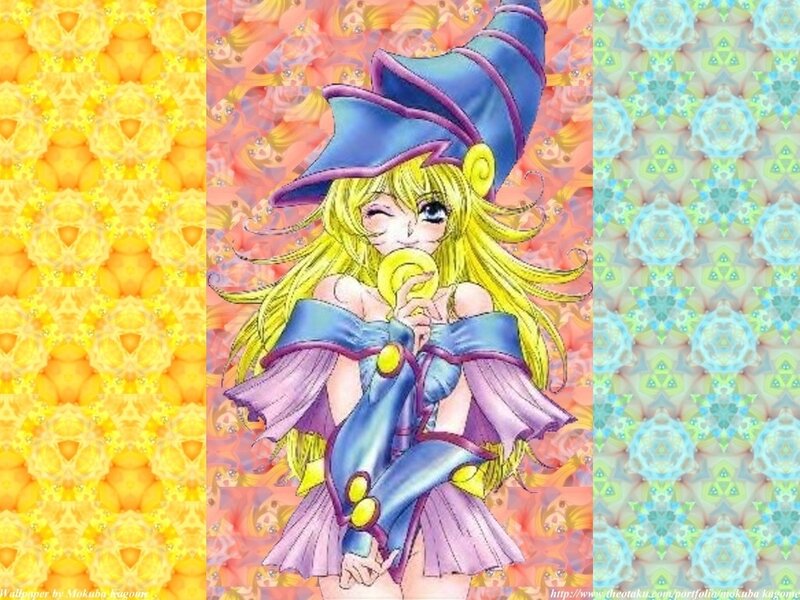 Anime witch character wallpaper