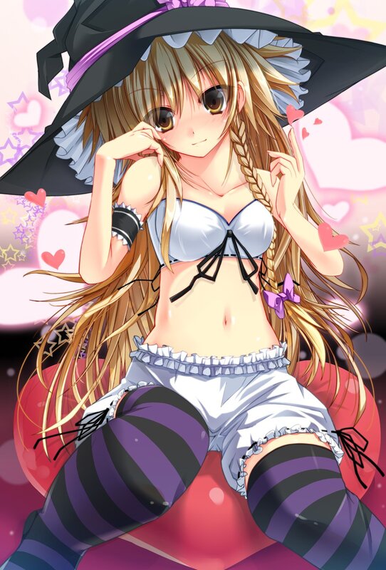 anime witch girl character
