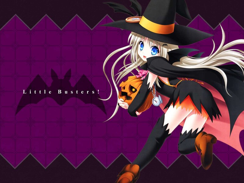 Anime Witch Girl — Purple, Playful