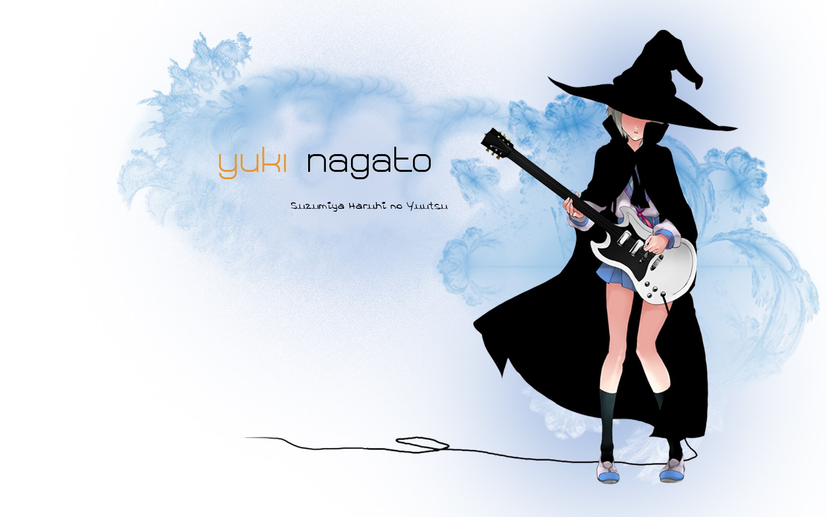 anime witch guitarist