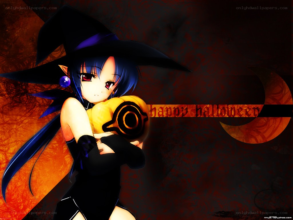 anime witch halloween character