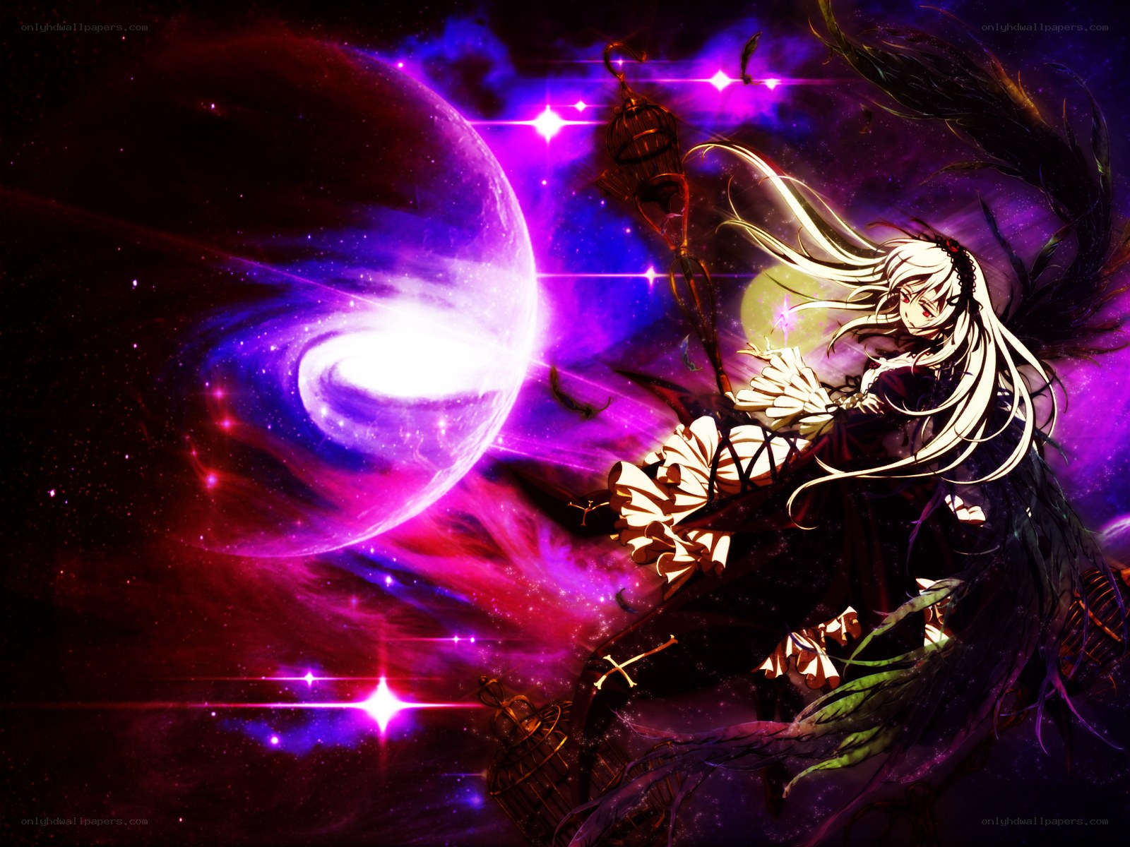 anime witch in space