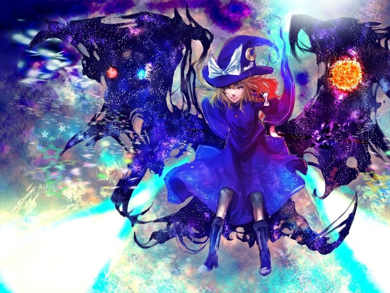 Anime Witch in Space — Purple