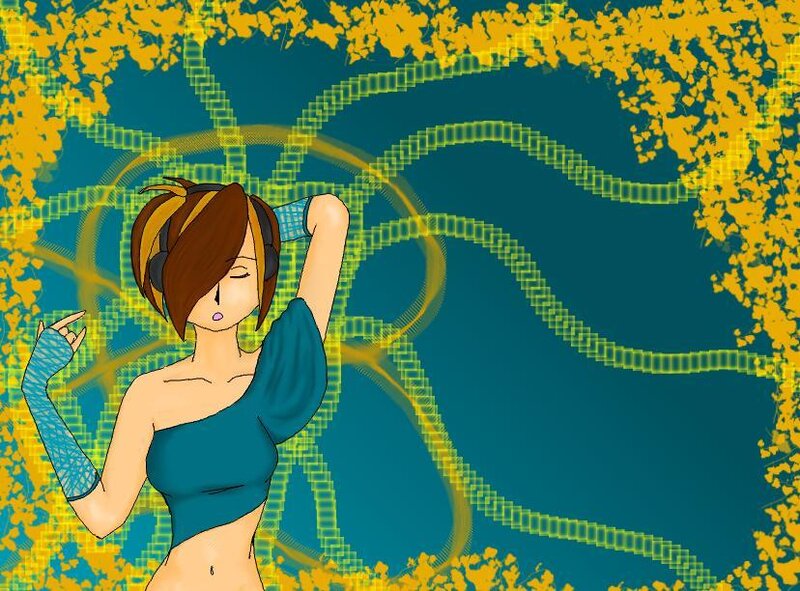 Anime Woman Dancing
