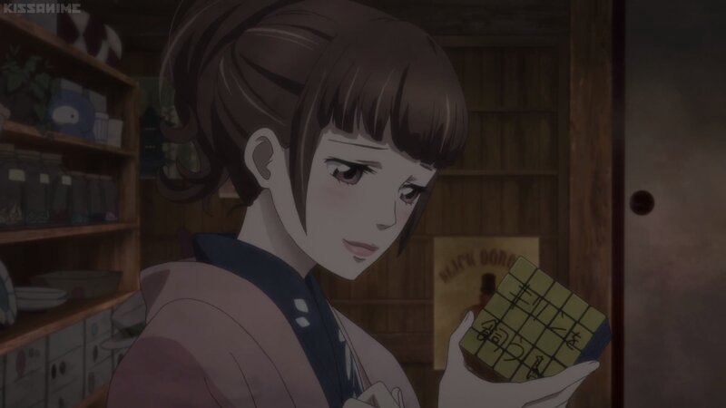 Anime Woman Holding Box