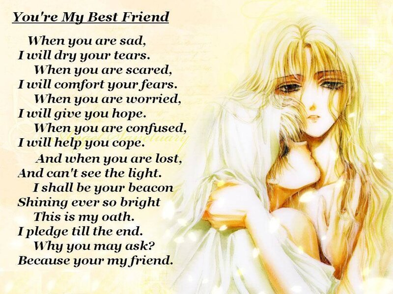 Anime Woman Hugging
