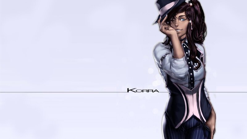 Anime Woman in Hat — White, Confident