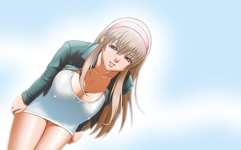 Anime Woman in Jacket