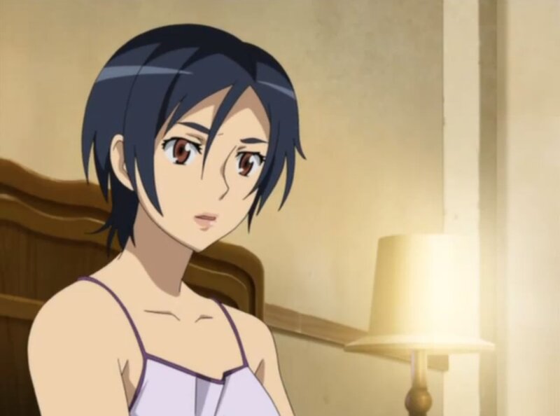 Anime Woman in Pajamas