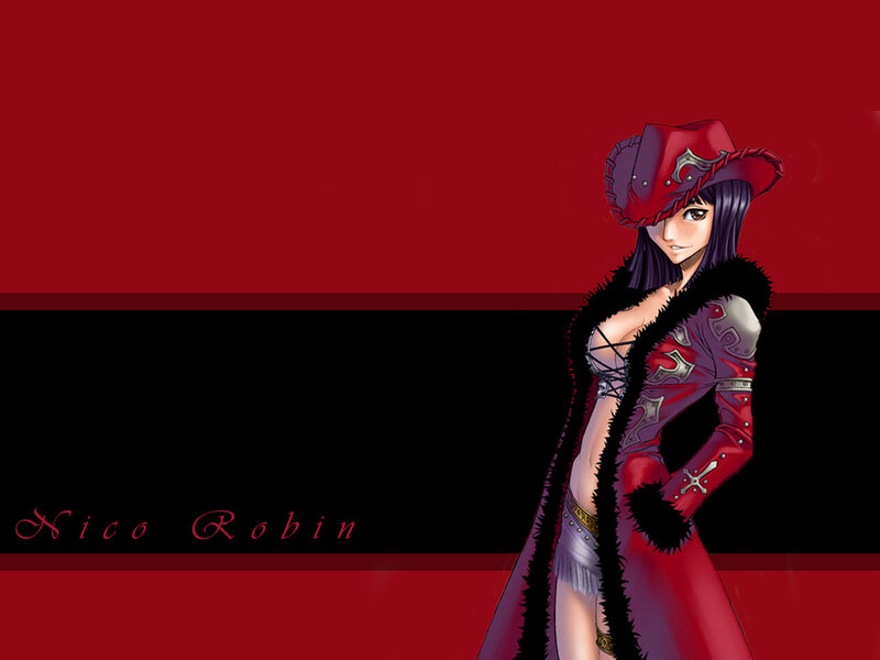 Anime Woman in Red Coat — Dramatic, Manga, Hat