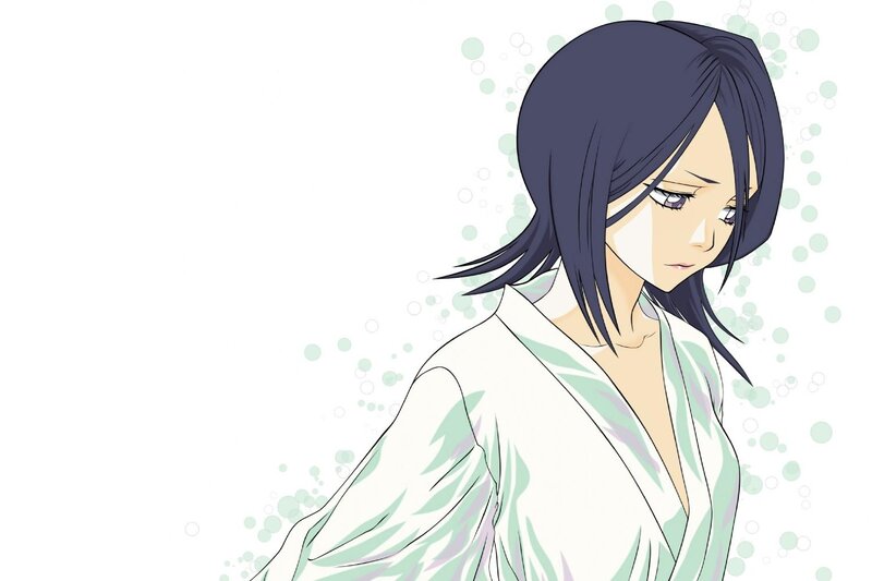 Anime Woman in Robe