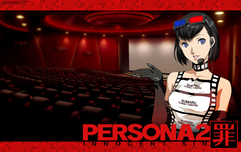 Anime Woman in Theater