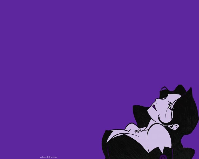 Anime Woman Lying Down — Purple, Dramatic, Manga