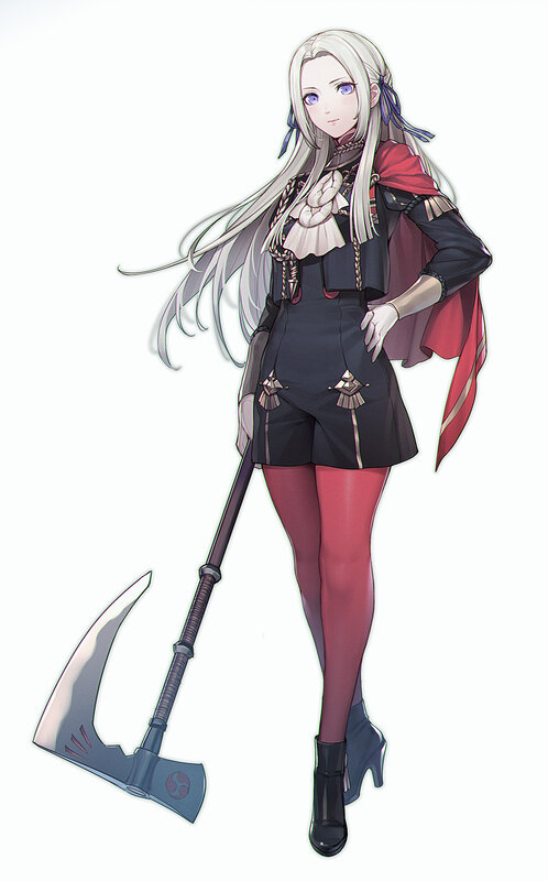 Anime Woman with Axe