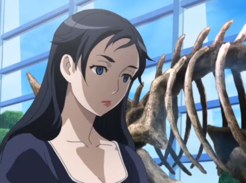 Anime Woman with Blue Eyes — Calm, Afternoon