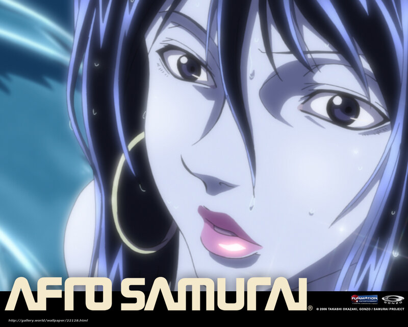 Anime Woman with Blue Hair — Dramatic, Tear