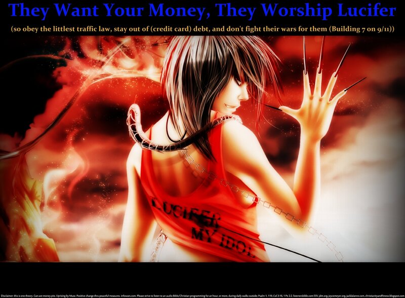 Anime Woman with Chains — Red