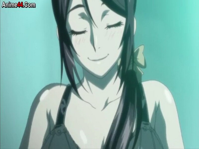 Anime Woman with Closed Eyes