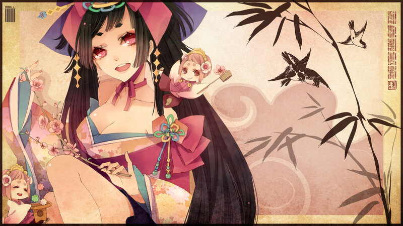 Anime Woman with Doll