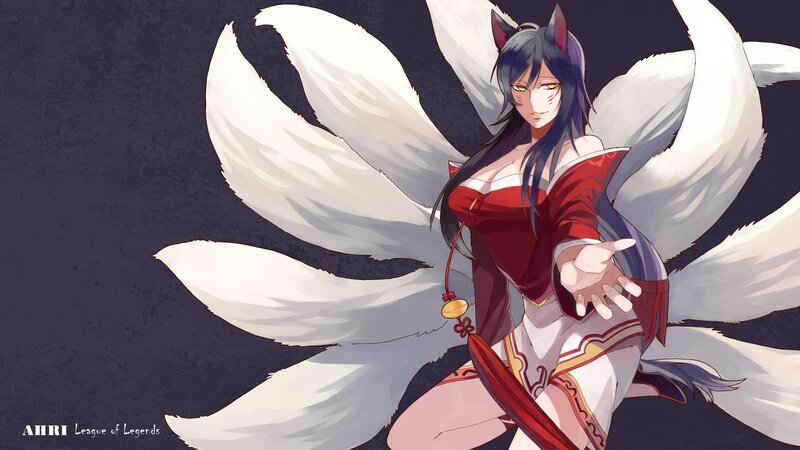 Anime Woman with Fox Ears